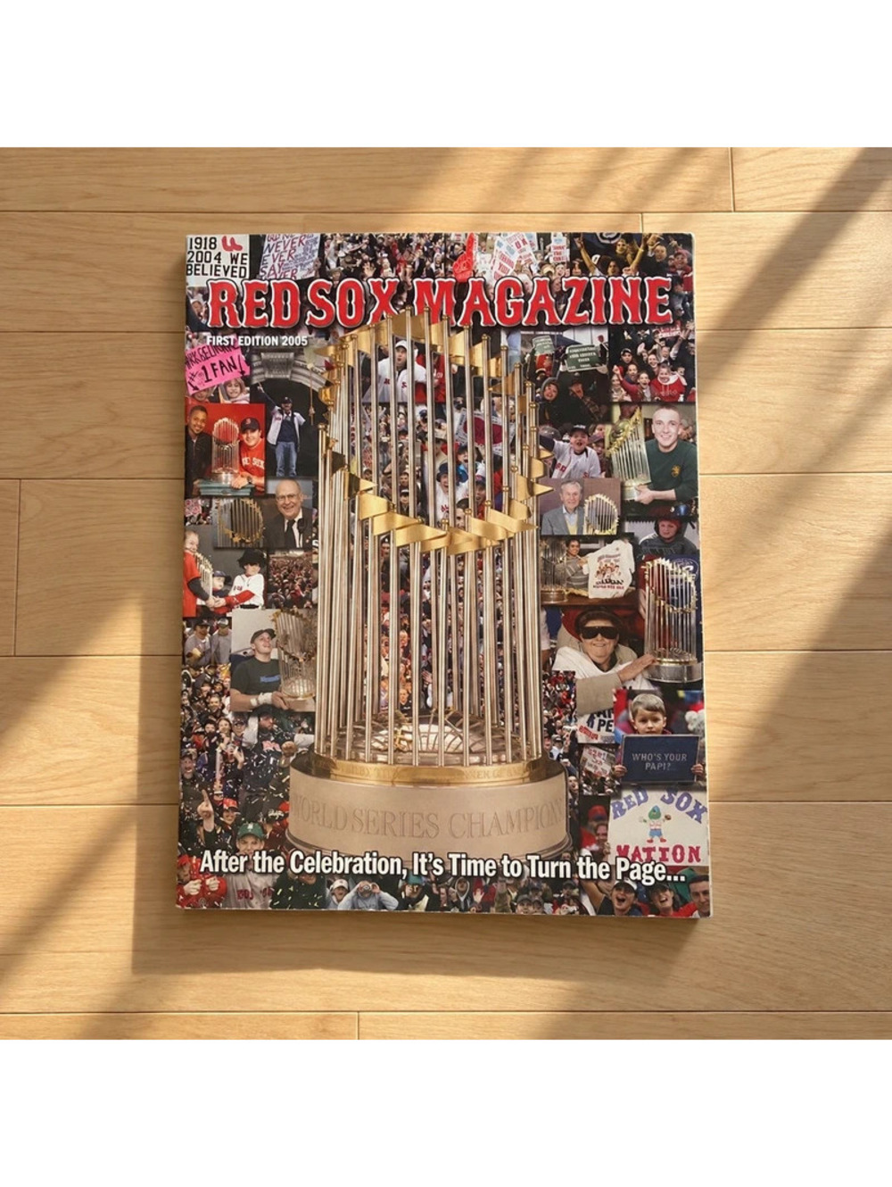 Boston Red Sox Magazine 2005 First Edition World Series Champions